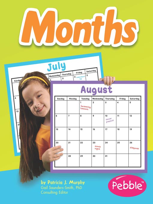 Title details for Months by Gail Saunders-Smith, Ph.D. - Available